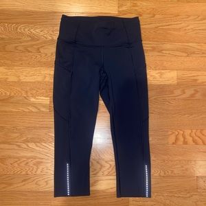 Navy lulu lemon leggings